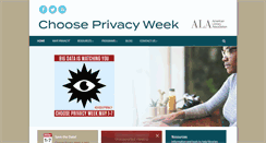 Desktop Screenshot of chooseprivacyweek.org